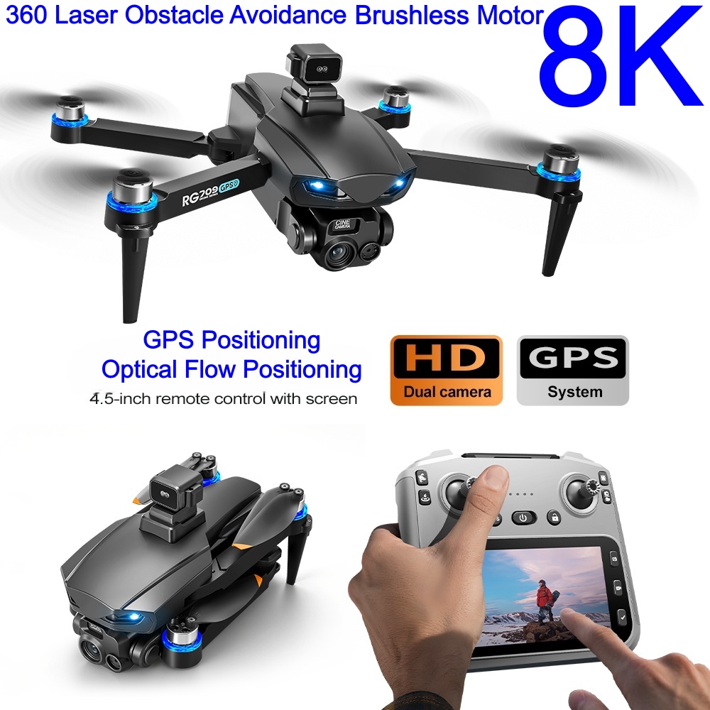 Rc Helicopter Electric - YENİ 8K Drone HD Kamera ile