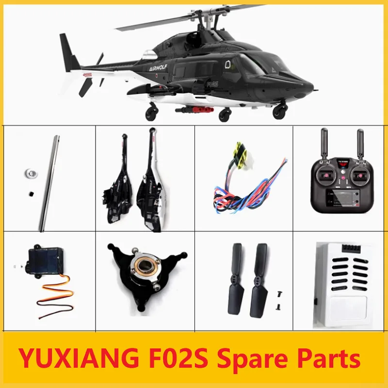 Rc Helicopter Coaxial - YUXIANG F02S Airwolf RC Helikopter Aksesuarları