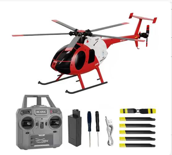 Rc Helicopter Gyro - C189 MD500 RC Helikopter 1:28 4CH