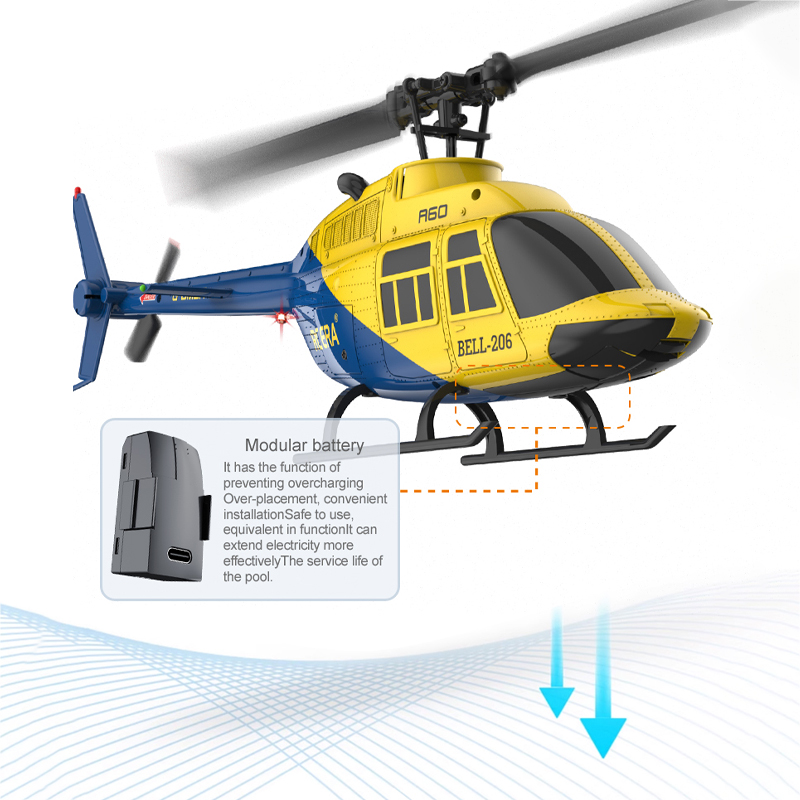 A60 RC Helikopter 2.4G 6 Eksen - Rc Helicopter Gyro incelemesi ve fiyatı