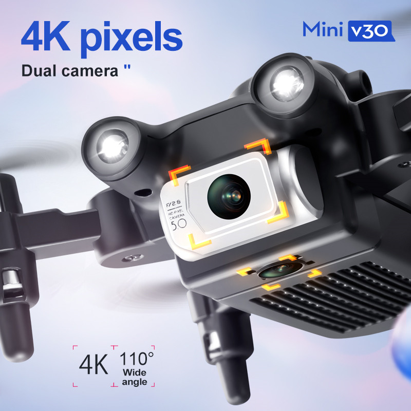 Mini V30 WiFi FPV Drone 4K HD  - Rc Helicopter Case incelemesi ve fiyatı