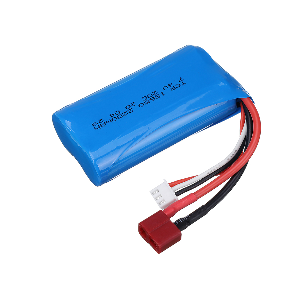 RC araba için 7.4 V 2200mAh 18 - Rc Helicopter Parts incelemesi ve fiyatı