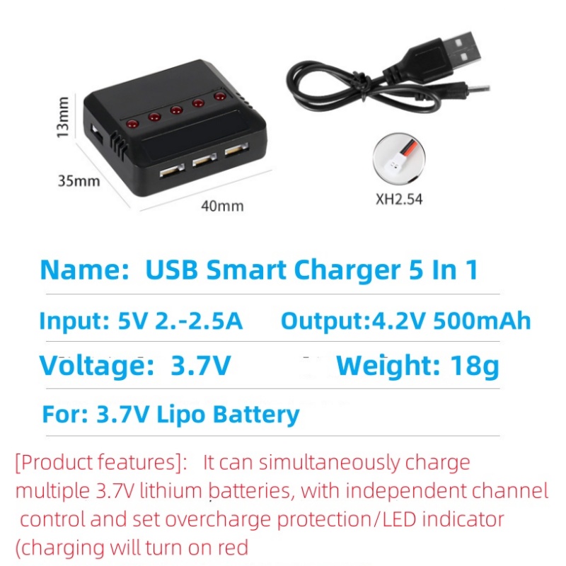 Syma X5HW X5HC X5C X5SW 3.7 V  - Rc Helicopter Charger incelemesi ve fiyatı