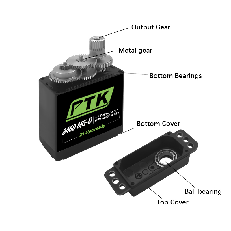 PTK 8460 MG-D9gDigital servo M - Rc Helicopter Servo incelemesi ve fiyatı
