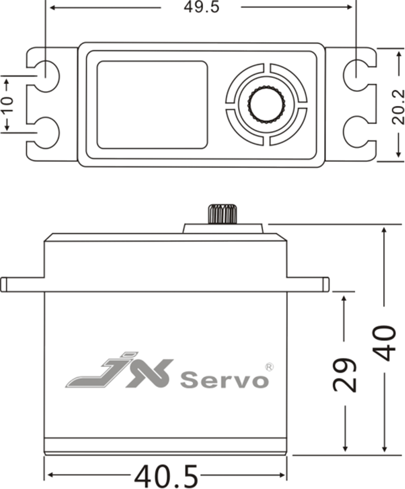 JX Servo CLS-6322HV 22 KG Yüks - Rc Helicopter Servo incelemesi ve fiyatı