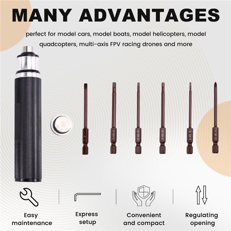 AEE7-6-In-1 Altıgen Tornavida  - Rc Helicopter Tool Kit incelemesi ve fiyatı