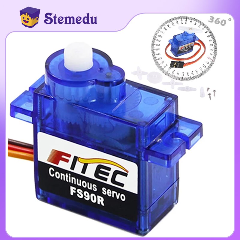 Feetech Mini FS90R Mikro Servo - Rc Helicopter Servo incelemesi ve fiyatı