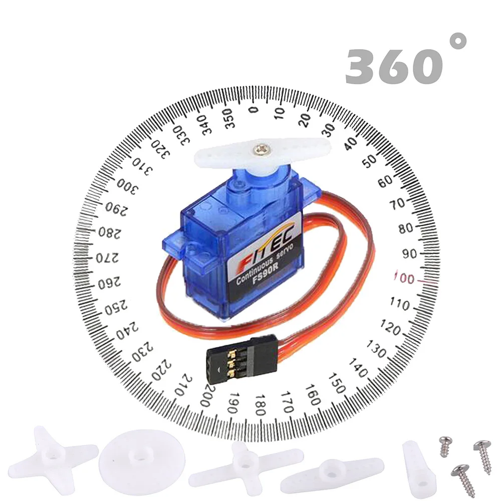 Feetech Mini FS90R Mikro Servo - Rc Helicopter Servo incelemesi ve fiyatı