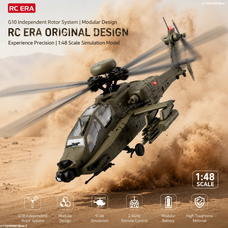 Yeni Rc Era Ah-64d Apache Heli - Rc Helicopter Single Rotor incelemesi ve fiyatı
