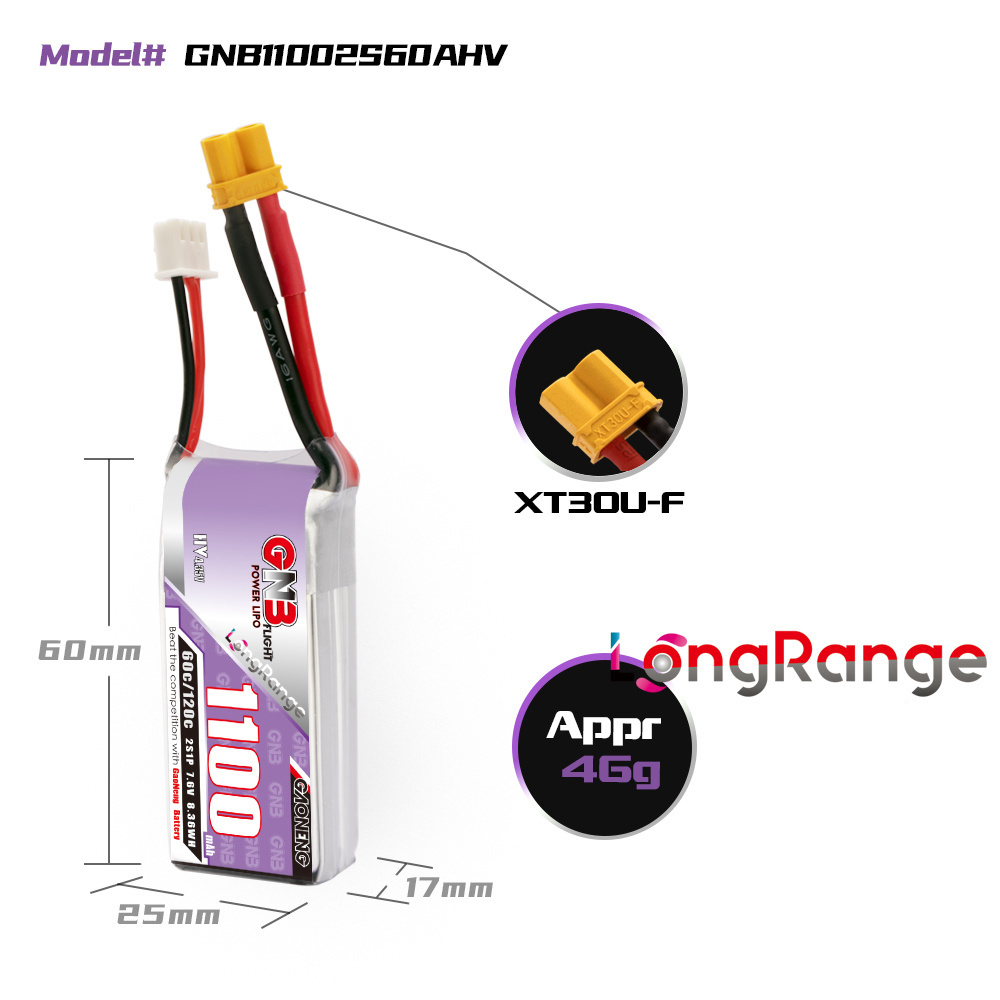 GNB 1100 mAh 2 S 3 S 4 S 6 S 6 - Rc Helicopter Parts incelemesi ve fiyatı