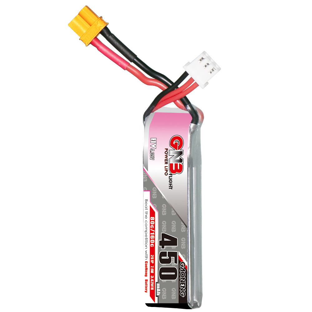 GNB LiPo Pil HV 2S 7.6V 450mAh - Rc Helicopter Parts incelemesi ve fiyatı