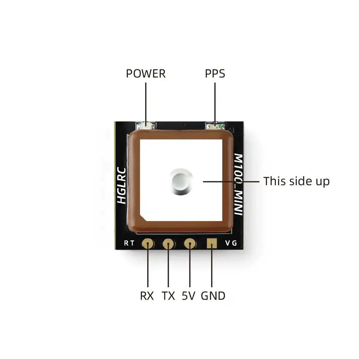HGLRC M100 MINI GPS Modülü M10 - Rc Helicopter Mini incelemesi ve fiyatı