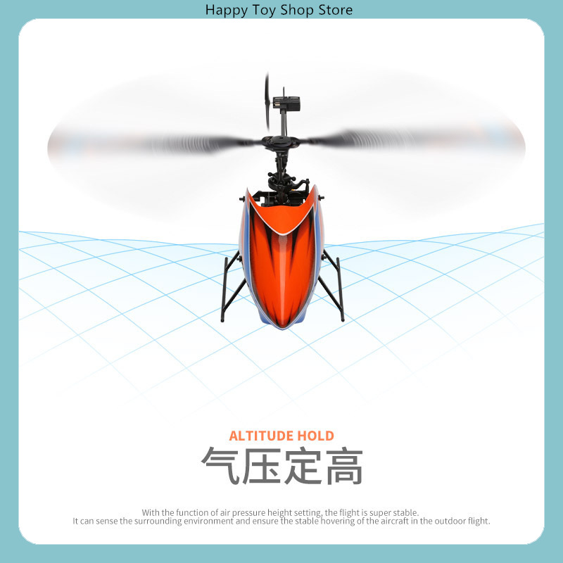 WLtoys XK K127 4CH Flybarless  - Rc Helicopter Gyro incelemesi ve fiyatı